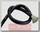 Провод силовой силиконовый 22AWG (черный) 1м