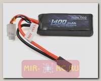 Аккмулятор GensAce LiPo 11.1V 3S 50C 1400mAh (Deans, EC3, Traxxas, Tamiya)