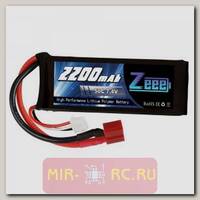 Аккумулятор Zeee Power LiPo 7.4V 2S 50C 2200mAh (T-Plug)