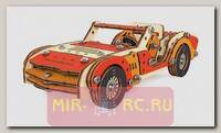 Деревянный винтовой 3D-конструктор M-WOOD Спортивная машина