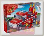 Конструктор Пожарный джип, 158 деталей