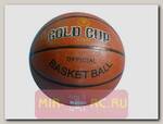 Баскетбольный резиновый мяч Gold Cup, размер 7