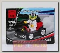 Конструктор Racers Карт, 33 дет.