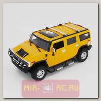 Радиоуправляемая машина Hummer H2 Yellow 1:14