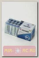Батарейка КОСМОС LR6 (в пласт. боксе 24шт)