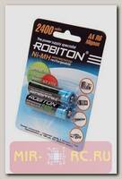 Аккумулятор ROBITON RTU2400MHAA-2 BL2