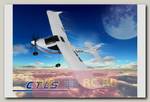 Радиоуправляемая модель электро самолета Nine Eagles CTLS 2.4GHz RTF (blue-white)