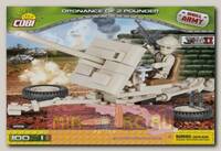 Пластиковый конструктор COBI «Зенитка Ordnance QF 2 Pounder» с фигуркой
