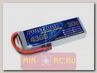 Аккумулятор Fullymax LiPo 11.1V 3S 30C 4300mAh