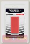 Универсальный внешний аккумулятор ROBITON Power Bank Li5.2-R 5200мАч (красный) BL1