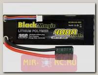 Аккумулятор Black Magic LiPo 7.4V 2S 35C 4000mAh (Hardcase w/Traxxas Plug)