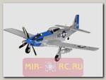 Радиоуправляемый самолет TOPrc P-51D PNP (синий)
