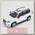 Радиоуправляемый джип Toyota Land Cruiser Prado White 1:16