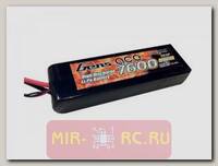 Аккумулятор GensAce LiPo 7.4V 2S 25C 7600mAh (TRX)