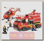 Конструктор Пожарный - Пожарные спасатели, 409 деталей