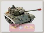 Радиоуправляемый танк Snow Leopard USA M26 с звуковыми эффектами и дымом 1:16 Pro