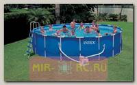 Бассейн Metal Frame Pool на опорах, 549 х 122 см